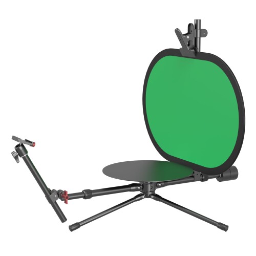 SmallRig 職業的 12in 360° 活動写真曲がること一覧表 合わせる能力のあるな映画化角度 携帯型映像媒体回転させるプラットホーム Arca用QR一皿付き添い人 生産品活動写真/映像媒体仕立て上げる用映し絵ボックス 4807