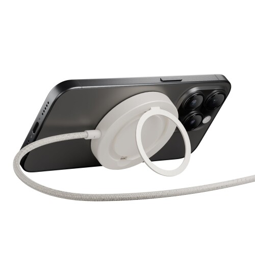 Native Union(ネイティブユニオン)SnapStand Magnetic Wireless Charger ? Qi2認証&MagSafe対応 ? iPhone Air、17、17 Pro、17 Pro Max、16、15、14、13、12 およびその他のQi対応デバイス用充電パッド&スタン
