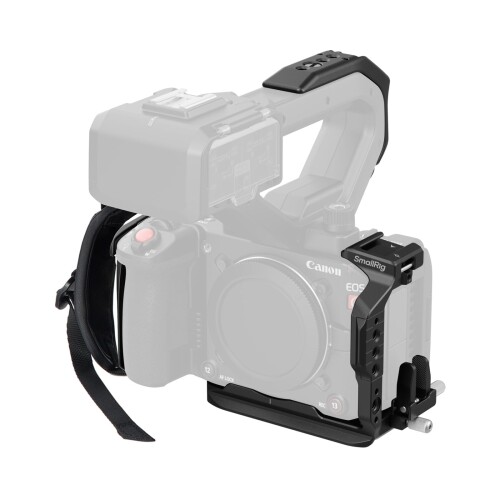 SmallRig C50用伏せ籠一揃いの道具 Canonに相応う XLRハンドルエクステンション コールドシューマウント付き添い人写真機伏せ籠 HDMIケーブルクランプ Arca照明ランプ用クイックリリースプレート ハンドストラ