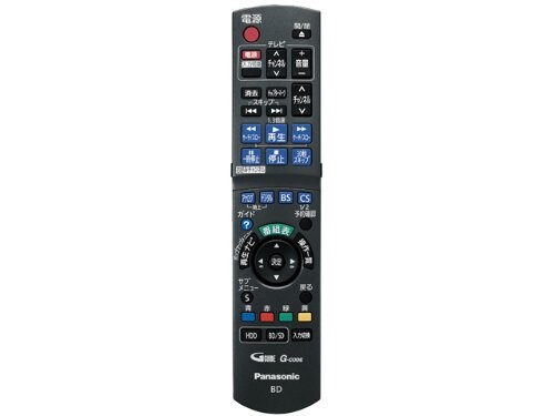 Panasonic ブルーレイディスクレコーダー用遠隔操作 N2QAYB000188