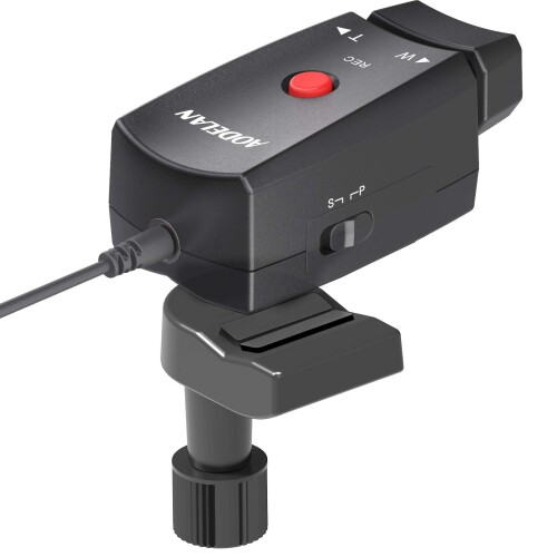 AODELAN Lanc ビデオ カメラ ズーム コントローラー - ビデオ カメラ ズーム と レコーディング リモート コントロール 2.5mm ジャック ケーブル 付 Sony 190P 150P 198P VX2000E Canon 用