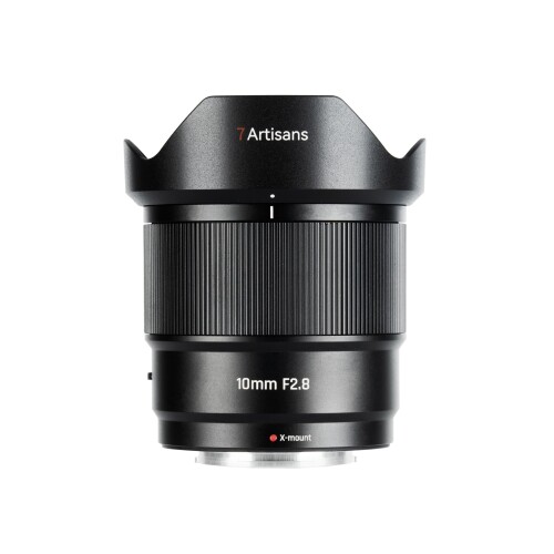 7Artisans AF 10粍 F2.8 APS-C 超広角 水晶体 Xマウント 105.3° 可視性角 鏡鑑レスカメラ相応う パウダーコンパクト 見晴らし、組みたてる、すがた絵、室内映画化用