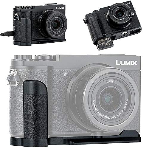 JJC 金属ハンドグリップ Panasonic Lumix GX7 Mark III II GX7M3 GX7M2 用 DMW-HGR2 互換 電池交換便利 5,087円