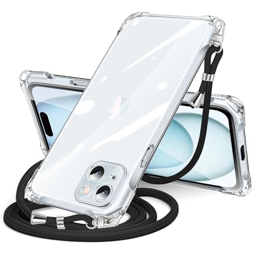 楽天市場】NIMASO iPhone 15 用 ケース ショルダー ストラップ付き