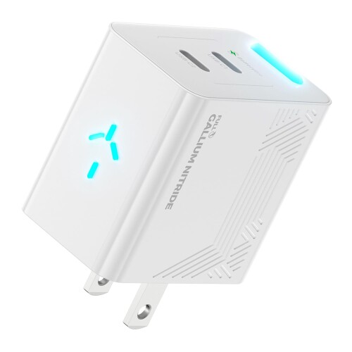 PHYSCE(ﾌｧｲｽ) 35W USB-C×2 手っとり早い申し受ける器 守りつづける力強さTM BatteryEco流行り物積み上げる ACアダプタ 2界面 USB Type-C×2 PD相応う iPhone 17 / Air / 16 / 15 Android Galaxy iPad AirPods向け GaN申し受ける器