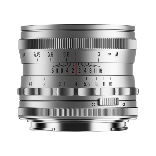 Brightin Star 35mm F1.4 フルサイズ 大口径 MF 単焦点レンズ Canon キヤノン RFマウントに対応 Canon キヤノン カメラ EOS RP R R5 R7 R6 R3 R10 R50 R100 C70など RFマウント ミラーレスカメラ用 シルバー｜まばし商店 24,525円