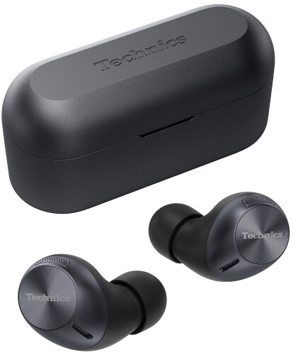 テクニクス ワイヤレスイヤホン EAH-AZ40-K 黒いこと bluetooth マルチポイント IPX4 適用業務相応う