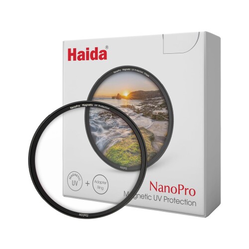Haida 磁石 UV瀘過器 67粍 磁気 防御すること瀘過器 水晶体瀘過器 超薄 アダプタ輪っか付き添い人