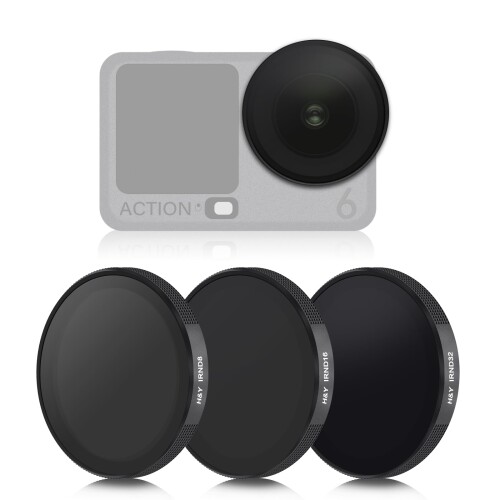 H&Y OSMO ACTION 6 用 NDフィルター ND8 ND16 ND32 3枚セット DJI オズモアクション6 対応 DJI-A6NK｜まばし商店