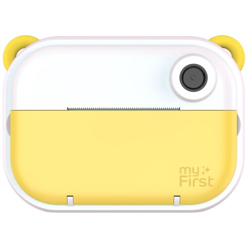 myFirst Camera Insta Wi インスタ ウィー 1台3役 身寄り用デジタル写真機 活動写真印刷機 付け札印刷機| 専用適用業務ですがた絵まとめ上げる|インキ受け答え （黄色）