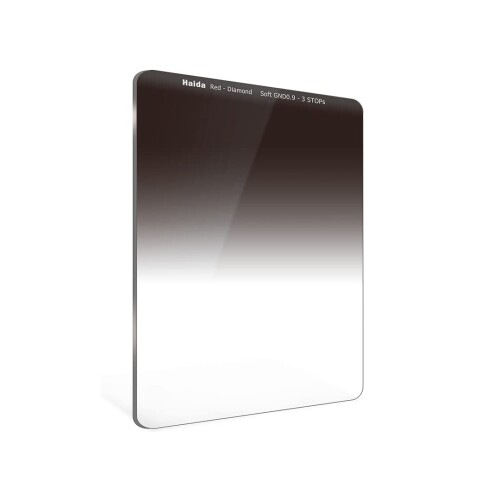 Haida GND8 角型 ハーフ NDフィルター 100x150mm ソフト 減光フィルター ソフトグラデーション フィルターケース付き