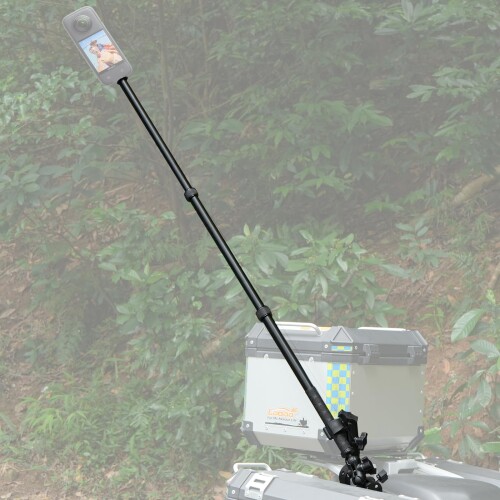 MAIKER OFF ROAD 自動二輪車用アクションカメラマウントセット 行動写真器 マウント 一揃いの道具 銀輪 自動二輪車 安全帽 相応う ダブルスーパークランプ 蟹バサミクランプ 据えつける 緩和押しとどめる 360° その他-アクセサリー・部品