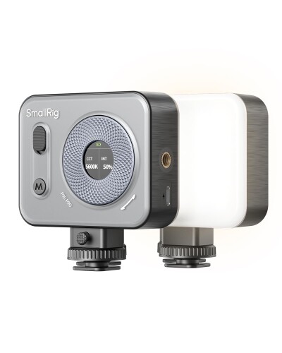SmallRig Vibe P96 Pro LEDビデオライト 写真撮影用ポータブルカメラライト コールドシューライト CRI95+、2500-6500K、5つのエフェクト コンテンツクリエーター用フィルライトアクセサリー スト