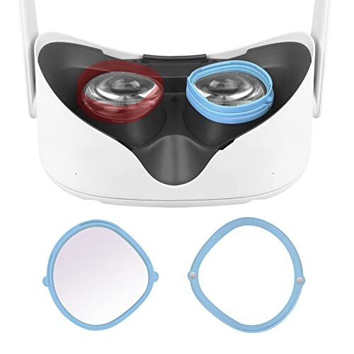  QUEST 2 128GB＋ZYBER 度付きレンズ Amazon.co.jp: ZYBER 度付きレンズ（左側の赤、-7.0）Oculus