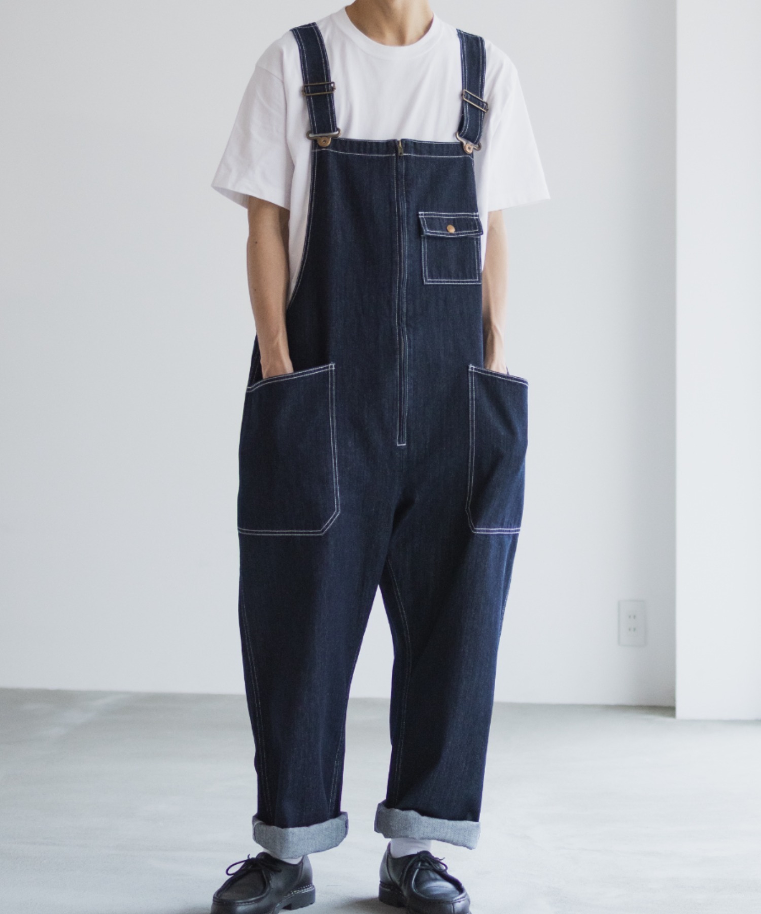 ディッキーズ　デニム　オーバーオール　ストライプ 楽天市場】ディッキーズ Dickies ウォバッシュ デニム