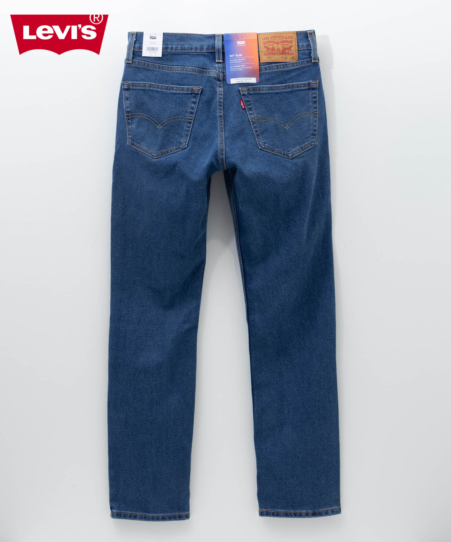 [20日P10倍！更にクーポン割]リーバイス(R) Levi's(R) 511(TM) デニムパンツ メンズ ジーンズ ジーパン ストレッチ フロントジップ 前開き ボトムス ポケット 細身 ロングパンツ