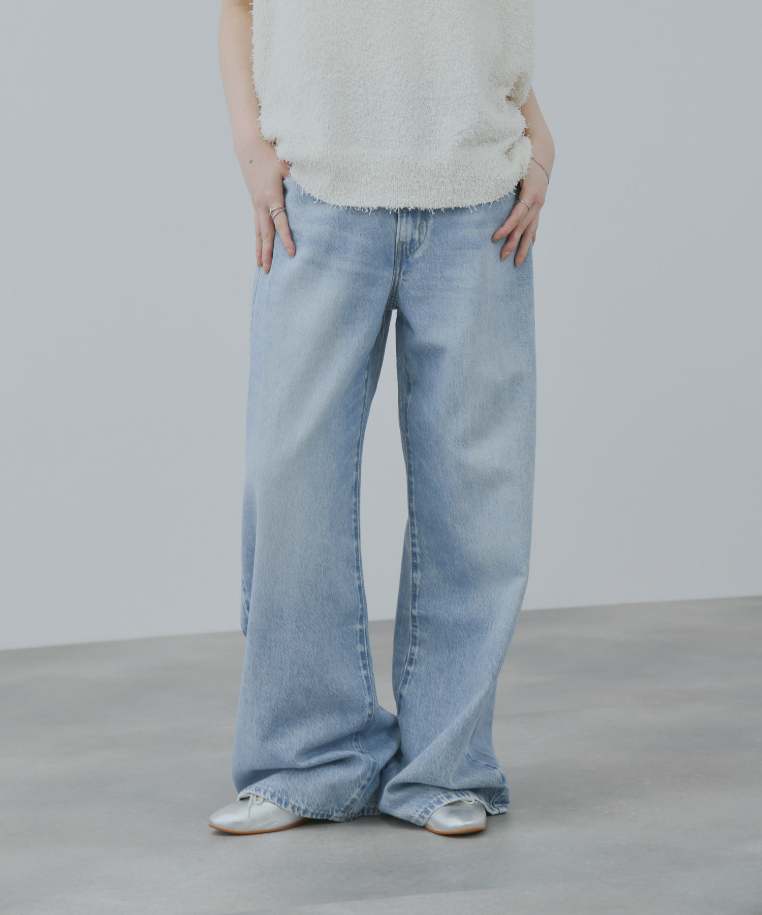 [今だけ！最大500円OFFクーポン]リーバイス(R) Levi's(R) デニムパンツ CINCH BAGGY レディース ジーンズ ジーパン ハイライズ バギー ワイド ボトムス ポケット ロングパンツ
