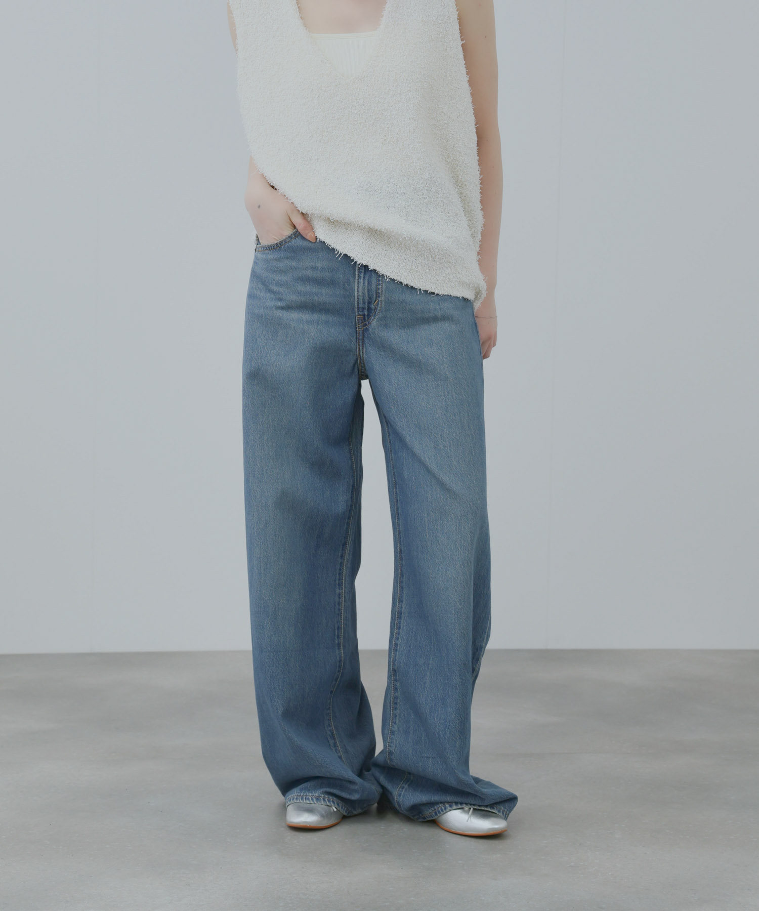 [今だけ！最大500円OFFクーポン]リーバイス(R) Levi's(R) デニムパンツ CINCH BAGGY レディース ジーンズ ジーパン ハイライズ バギー ワイド ボトムス ポケット ロングパンツ