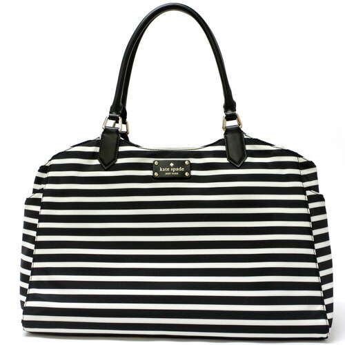 Macalpine Kate Spade Grovecourt Nylon Sasha Baby Bag Kate Spade Grovecourt Nylon Sasha Baby Bag Diaper Pxru5362 071 Black Cream Outlet