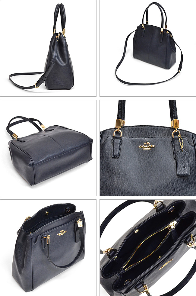 macalpine: Coach /COACH cross-grain leather Minetta cross body 2-way shoulder bag outlet F34663 ...