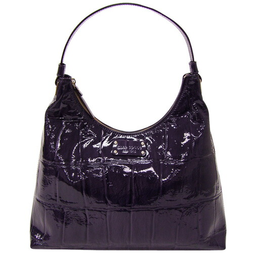 Macalpine Kate Spade Madrid Embossed Croc Trenton Kate Spade S Por Both High Levels Of Design And Ease Use Strong Rain Dirt パテントショルダー Bag Is A Deep Purple Color Style