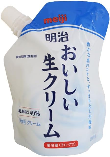 楽天市場】【生クリーム】明治十勝フレッシュクリーム35(乳脂肪分35