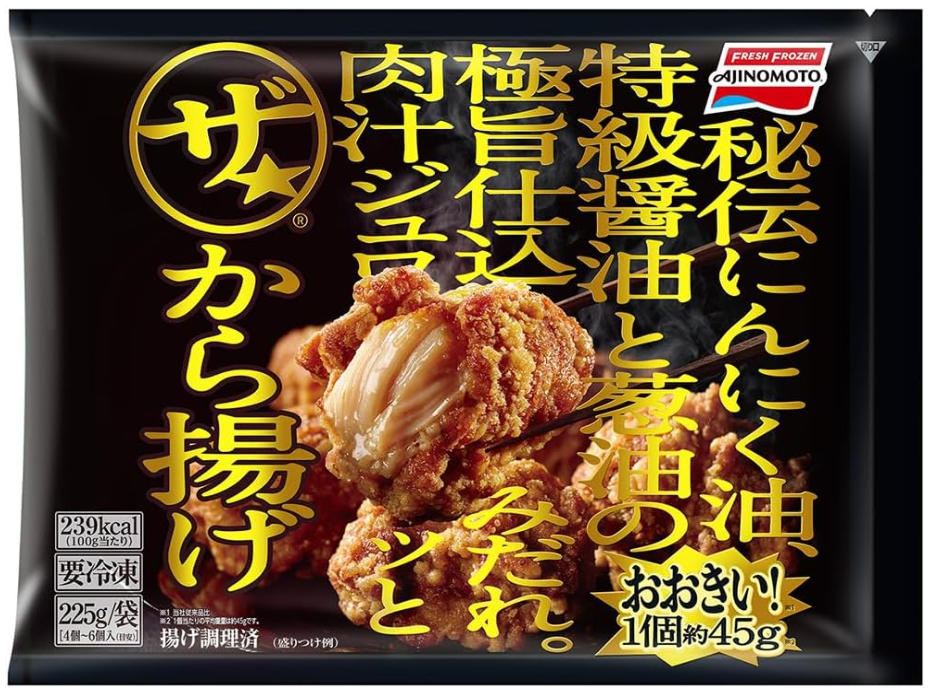 楽天市場】[冷凍] 味の素 ザ☆から揚げ 225g : Smile Spoon 楽天市場店