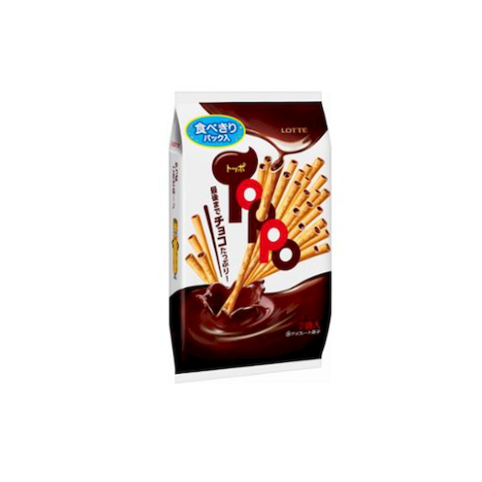 楽天市場】【 ロッテ トッポ 大袋 18袋 】 トッポ TOPPO チョコレート