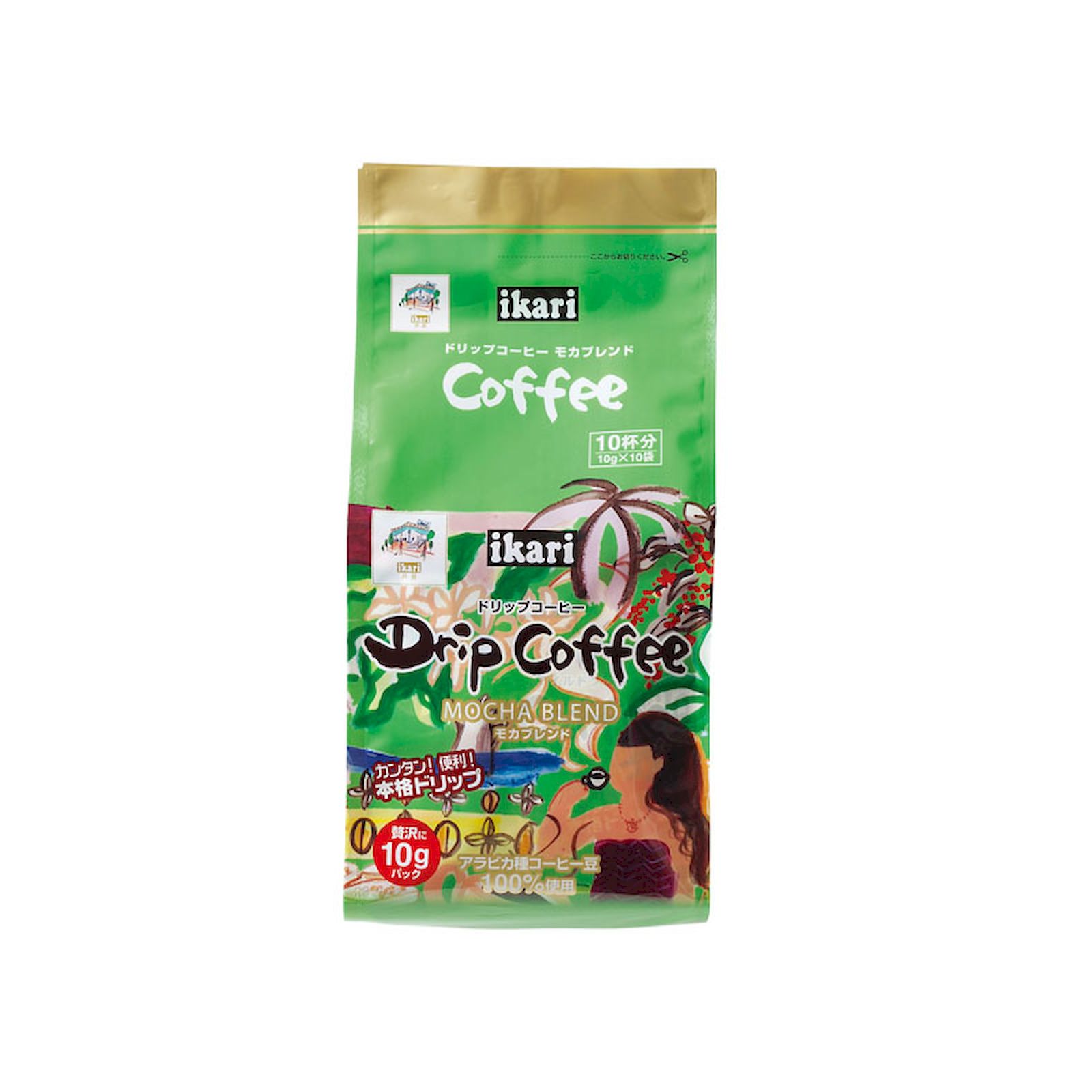 いかり芦屋 ドリップコーヒー モカブレンド (10g×10袋入り) ドリップコーヒー モカブレンド