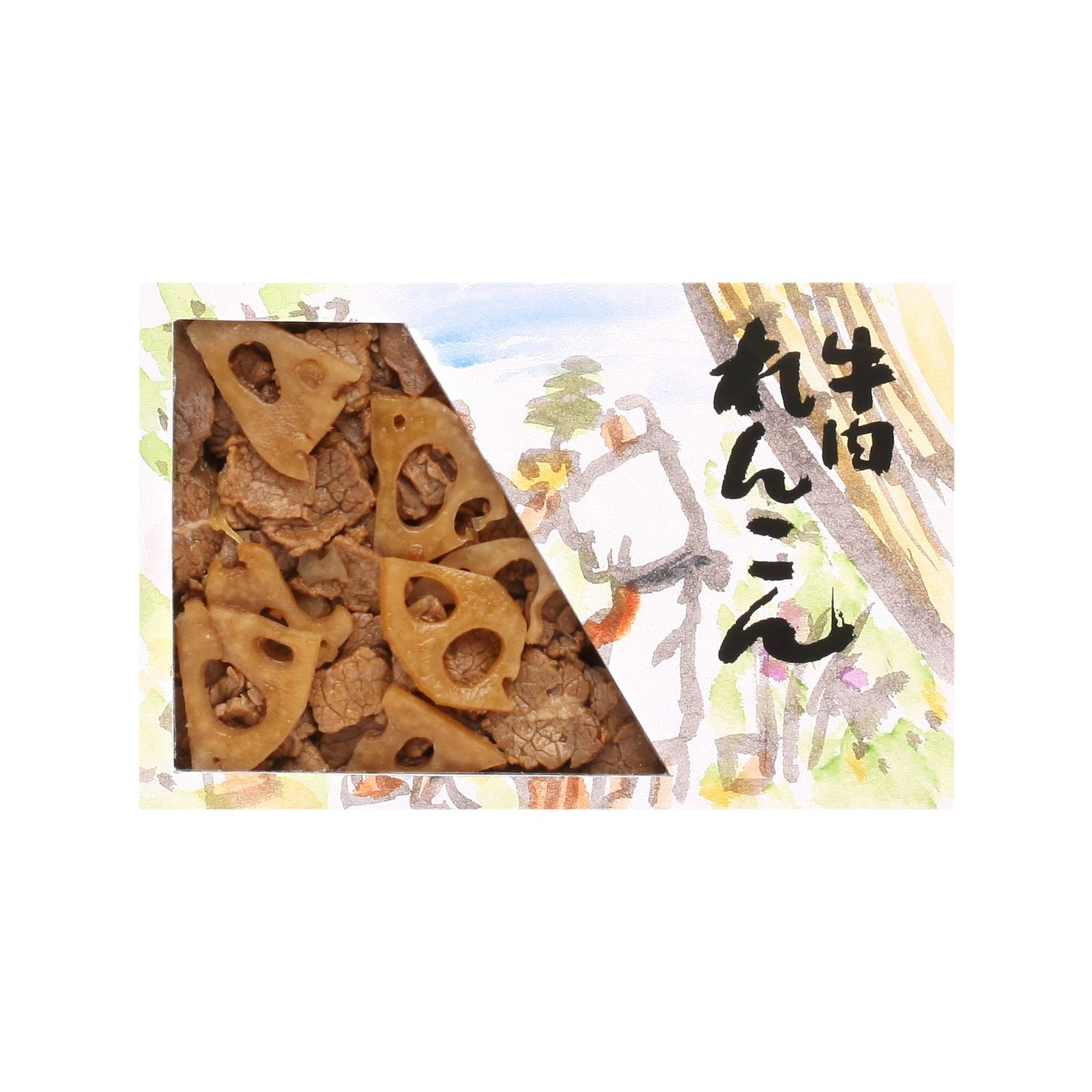 浅草今半 牛肉れんこん 60g 牛肉佃煮 れんこん 佃煮 常温保存 浅草 老舗