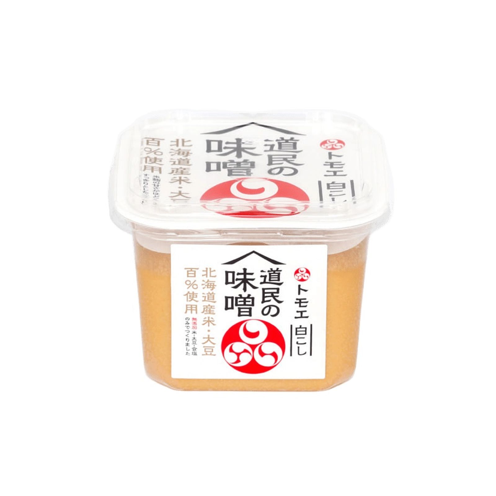 トモエ 道民の味噌 白こし 750g 福山醸造 北海道産 米味噌 無添加 みそ汁 味噌汁