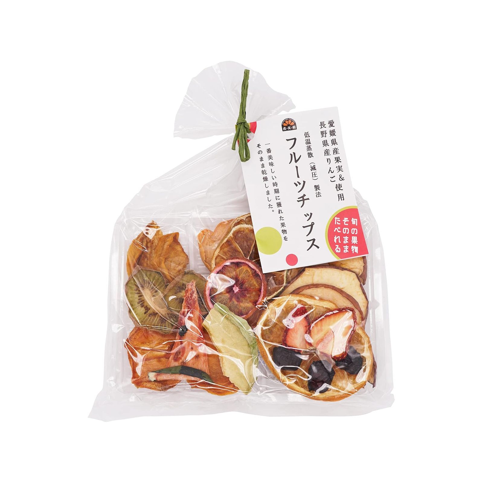 げんき本舗 乾燥果実フルーツチップスA 60g ドライフルーツ トッピング 紅茶