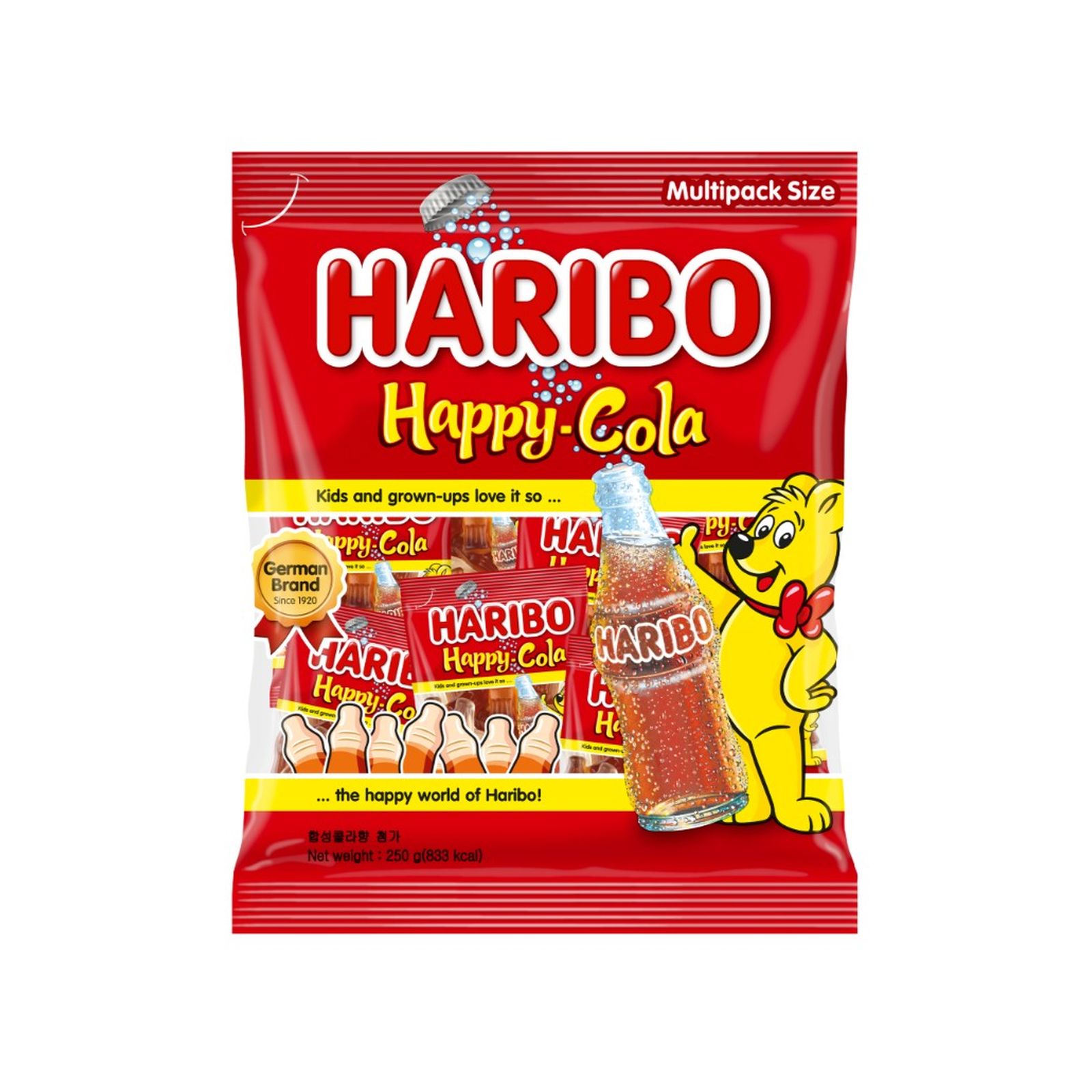 ハリボー ミニハッピーコーラ 250g グミ お菓子 マルチパック