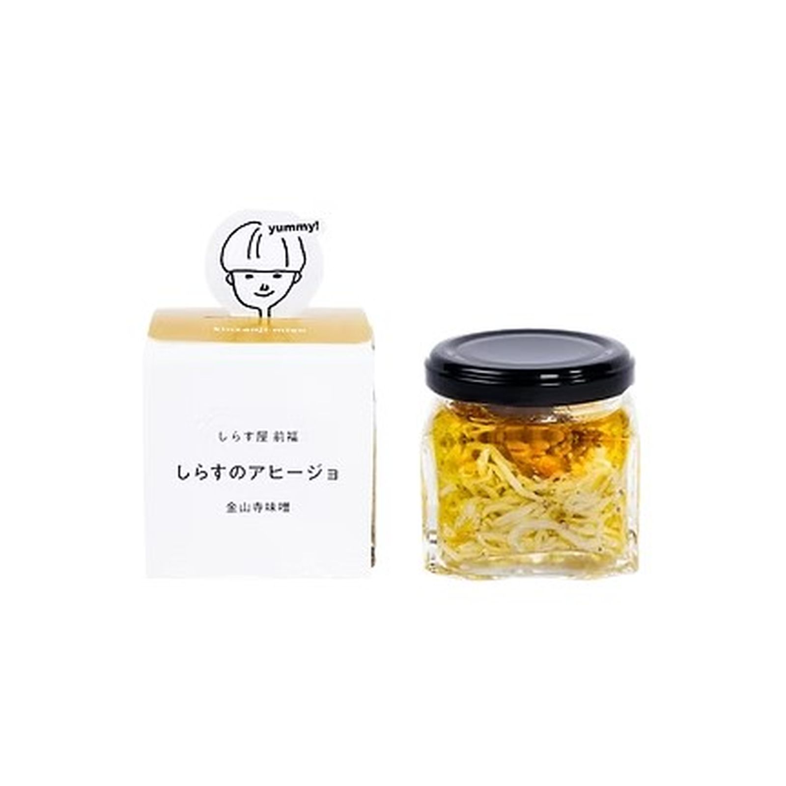 しらす屋前福 しらすのアヒージョ 金山寺味噌 80g 和歌山 しらす アヒージョ 味噌 ご当地