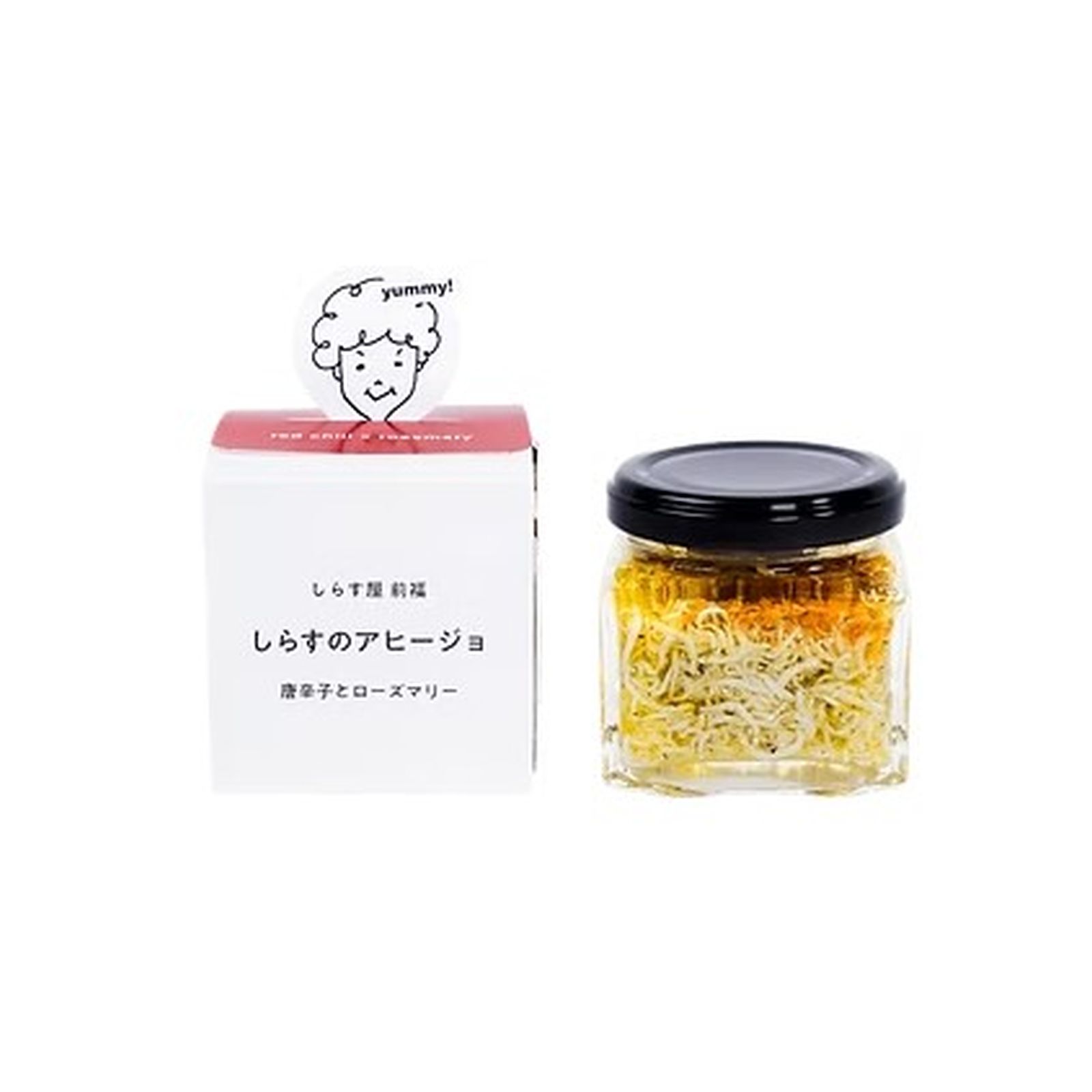 しらす屋前福 しらすのアヒージョ 唐辛子とローズマリー 80g 和歌山 しらす アヒージョ 唐辛子 ご当地