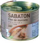日仏商事 サバトンマロンペースト 240g ペースト 栗 マロン スプレッド パンのおとも スイーツ