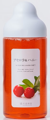 杉養蜂園 アセロラ&ハニー500g はちみつ 国産 人気 美味 シロップ ソーダ割り スッキリ