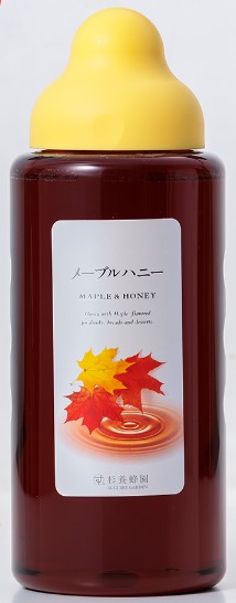 杉養蜂園 ハニー メープルハニー 1kg はちみつ 国産 人気 美味 ヨーグルト ホットケーキ 朝食