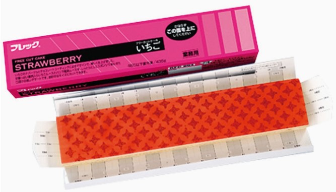 フレック フリーカットケーキいちごGFC804 435g 冷凍