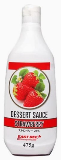 EASTBEE デザートソース ストロベリー 475g トッピング ヨーグルト アイスクリーム シリアル