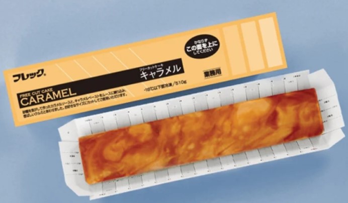 フレック フリーカットケーキ(キャラメル) 510g 冷凍 冷凍デザート 大容量 洋菓子 コク 濃厚