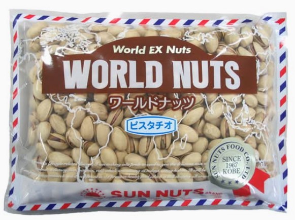 サンナッツ ワールドナッツピスタチオ (アメリカ産 / ロースト ) 500g お菓子 スナック菓子 チップスおつまみ｜Macaron