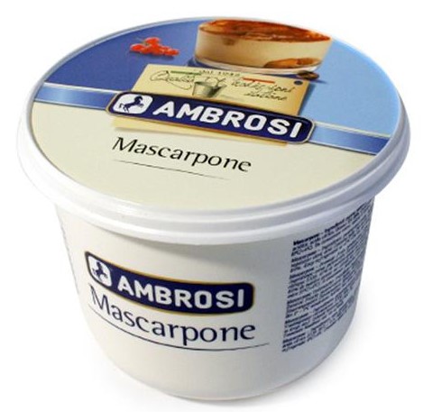 アンブロージ マスカルポーネ 500g 冷蔵 とろける パスタ サラダ イタリアン なめらか ティラミス