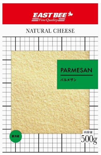 EASTBEE ナチュラルチーズ パルメザン 500g 冷蔵 とろける ピザ パスタ リゾット サラダ ワイン 粉チーズ