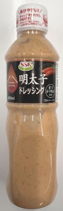明太子ドレッシング 490ml SSK カルパッチョ サラダ 前菜 パスタソース