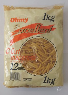 エクセレントCカット マカロニ 1kg オ一マイ パスタ 乾 イタリアン ペンネ