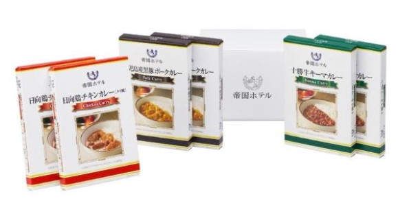 帝国ホテル 小容量カレーセット 3種6個入り ホテル グルメ プレゼント ギフト お土産 プロ カレー アソート|Macaron