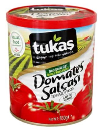 TUKAS トマトペースト 830g トルコ産 ペースト 果肉 常温