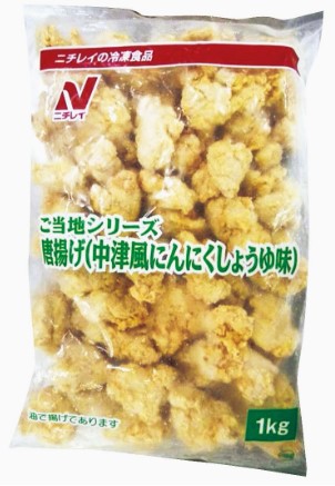 ニチレイ 唐揚げ（中津風にんにくしょうゆ味） 1kg 調理品 お弁当 おかず 肉 メイン料理 大容量 冷凍｜Macaron