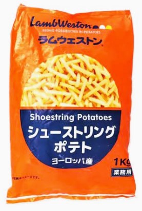 ラムウエストン シューストリングポテト 1kg 揚げ物 お弁当 おかず ぽてと 大容量 冷凍